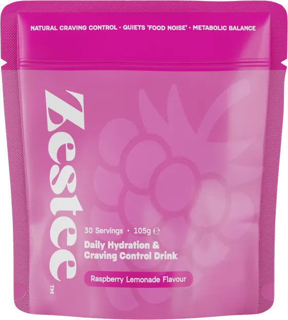 Zestee Diet Raspberry Lemonade – 30 doses, saqueta de 105 g